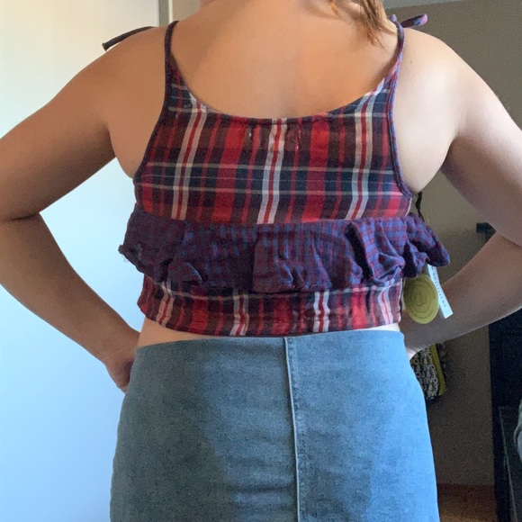 UO Plaid Tank - Picture 2 of 5